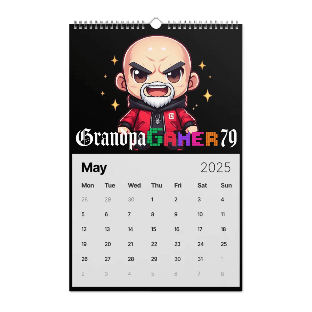 GrandpaGamer79 2025 Calendar product image (5)