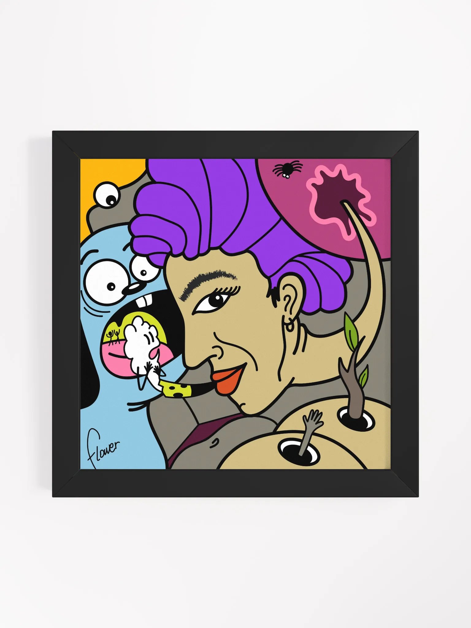 Binario. Framed Matte Poster product image (2)