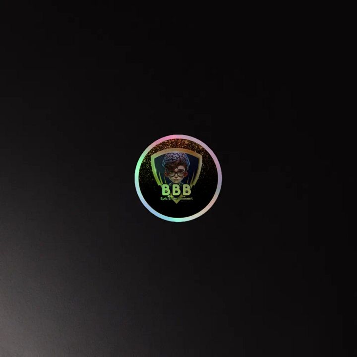 BrainBendersBanter Holographic Sticker product image (2)