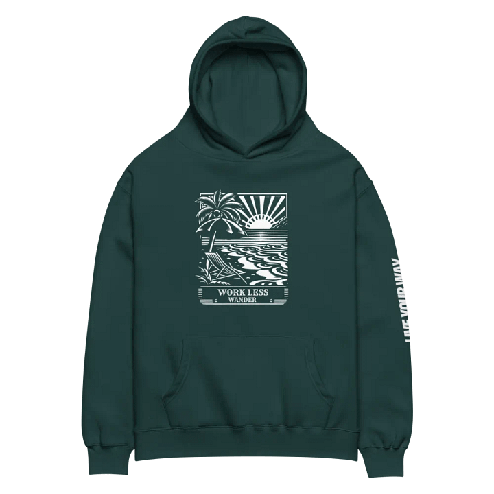 Sunset Serenity Oversized Hoodie product image (2)