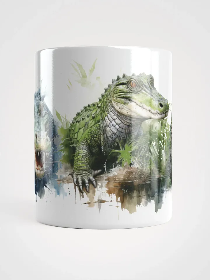Watercolor Alligator Trio Mug product image (2)