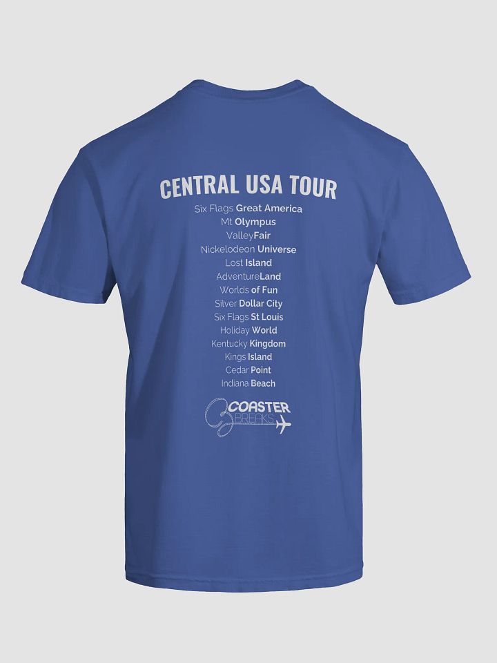 Central USA Full logo T-shirt - Dark Colours product image (2)