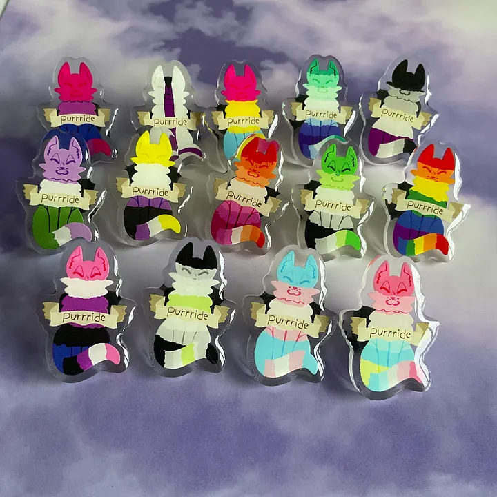 "Purrride" pin product image (1)