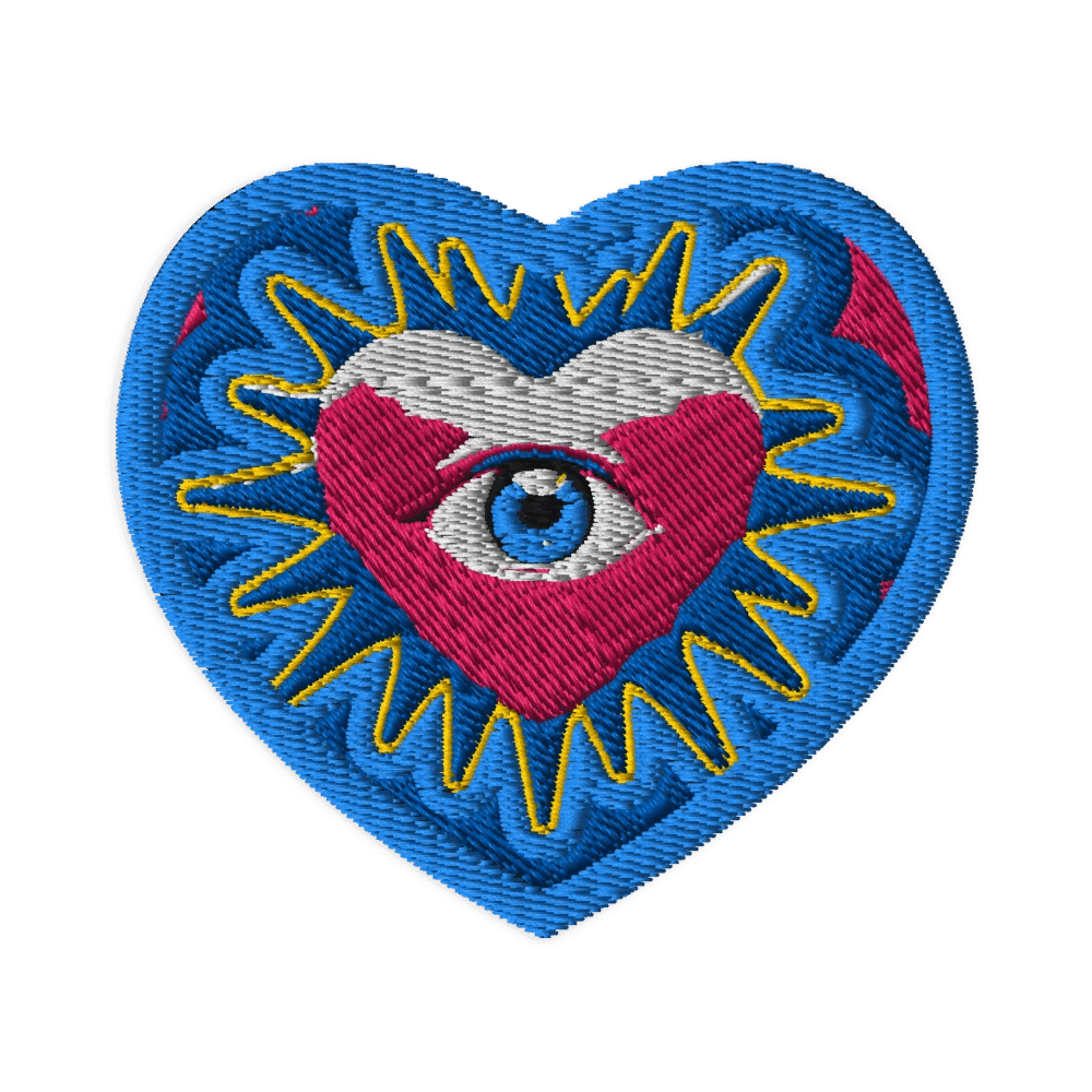 Eye Love You Today Patch Blue product image (1)