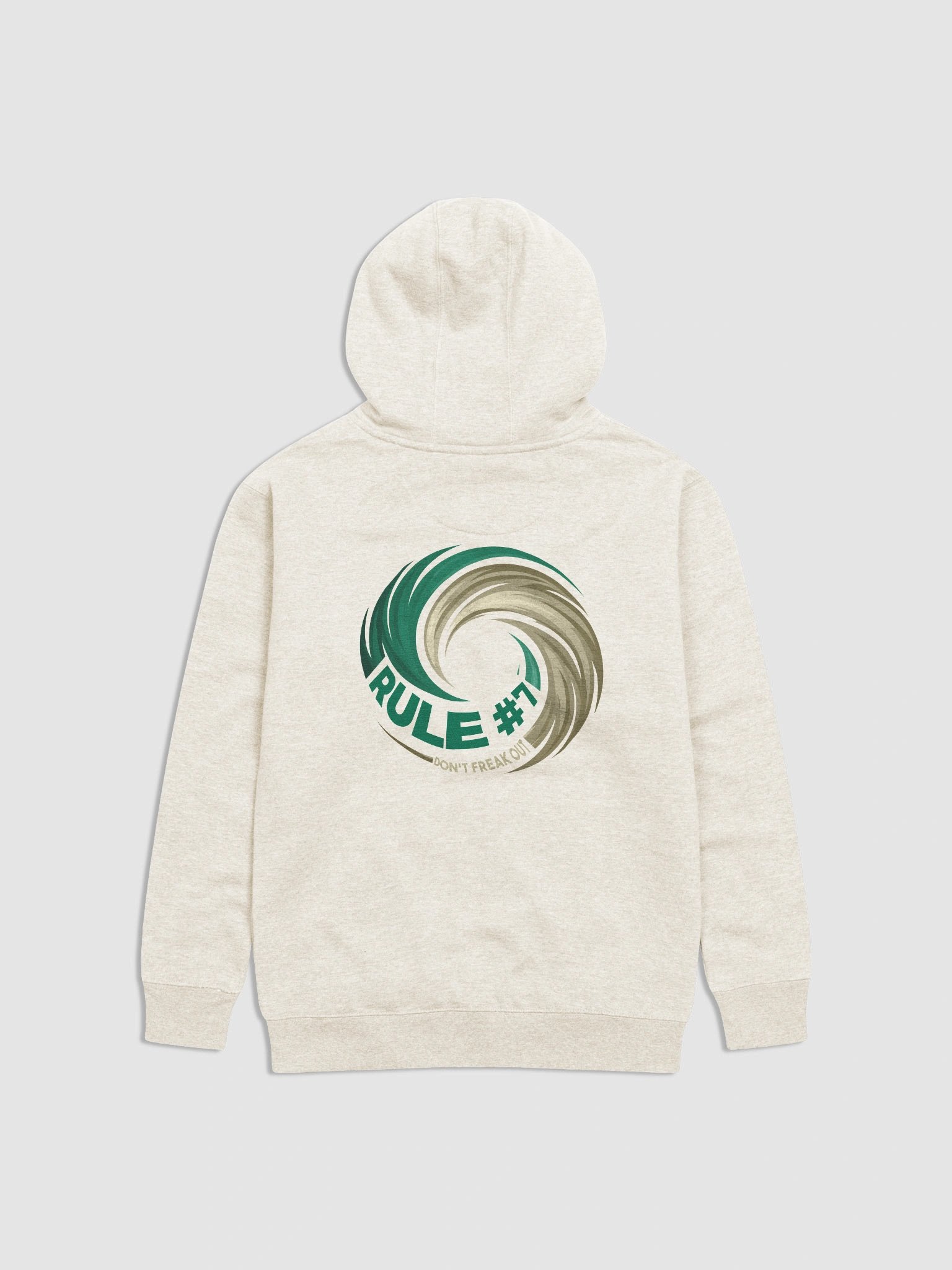 Rule #7 Hoodie Green and Gold product image (5)