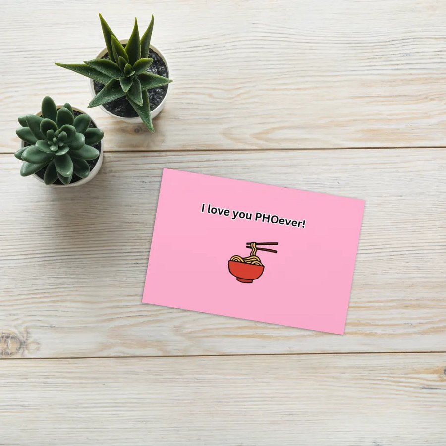 I love you PHOever! Card product image (9)