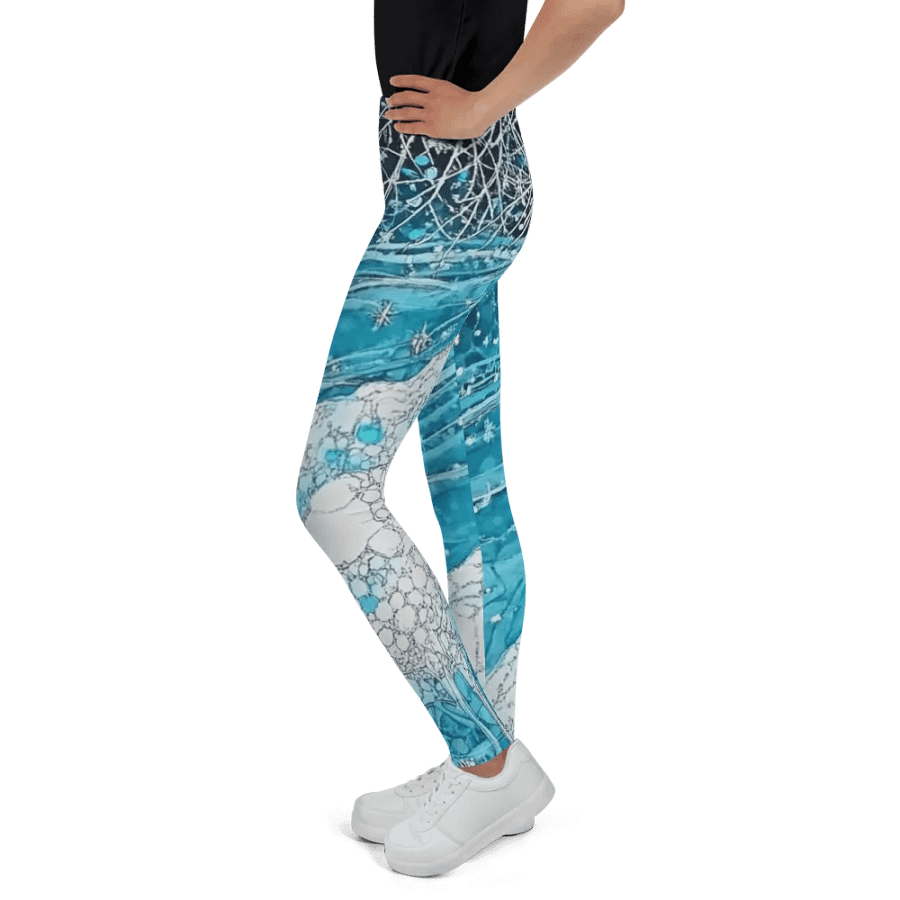 Winter Frost, Youth Leggings product image (4)