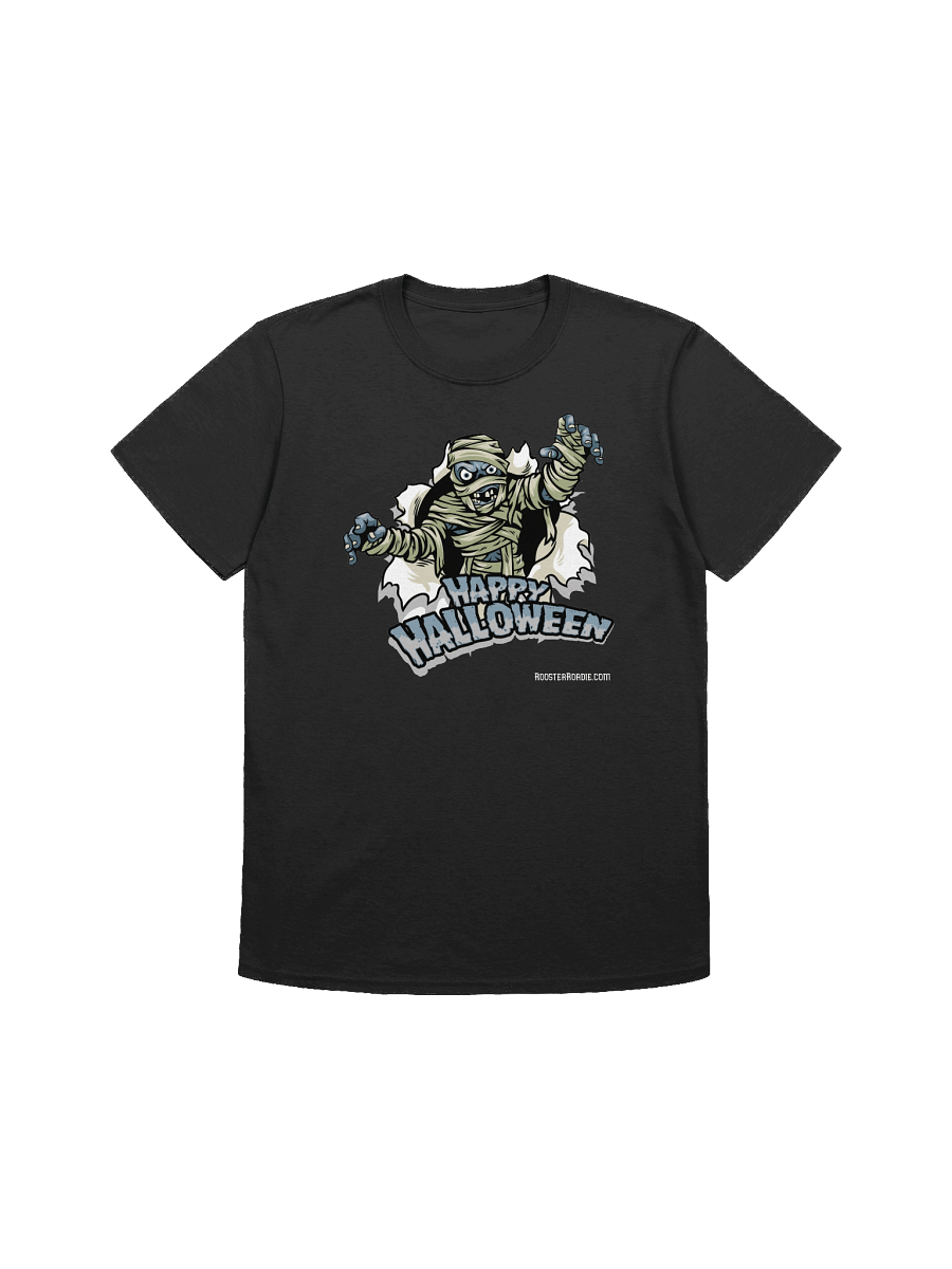 Happy Halloween Mummy T-Shirt – Scary Undead Monster Tee, Spooky Halloween Graphic Shirt product image (6)