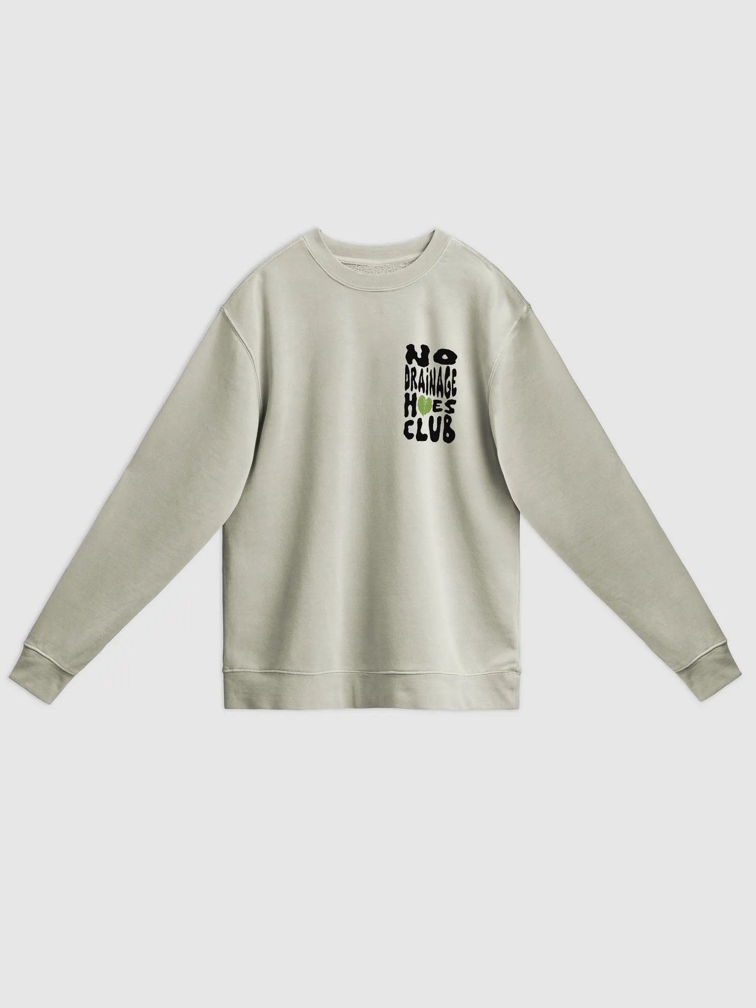 No Drainage Hoes Unisex Midweight Pigment Dyed Crewneck (multiple colours) product image (2)