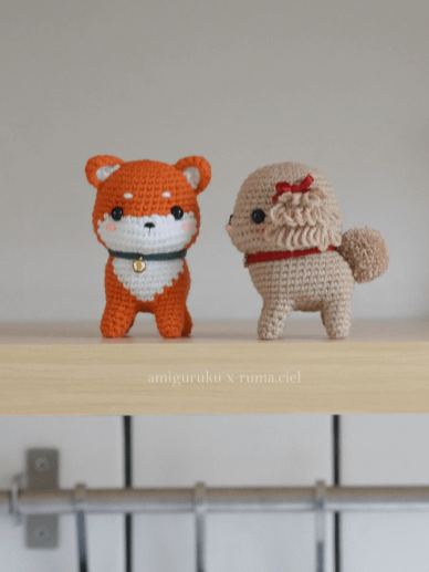 Shiba Inu and Poodle - PDF Pattern product image (5)