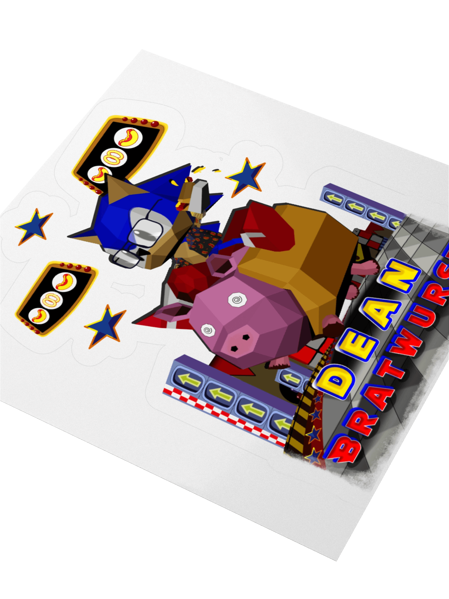 Dean Adventure Kiss Cut Stickers product image (3)
