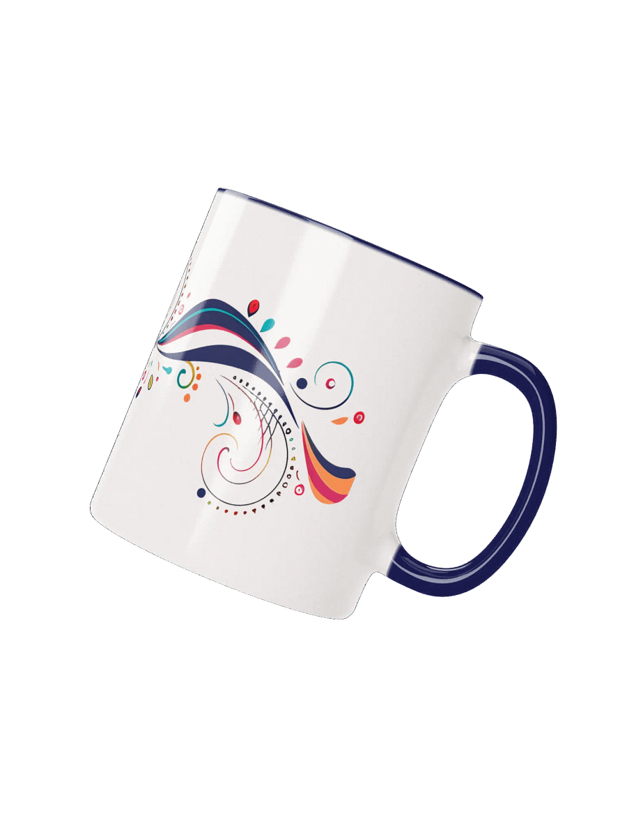 Swirling Colors Ceramic Mug product image (10)
