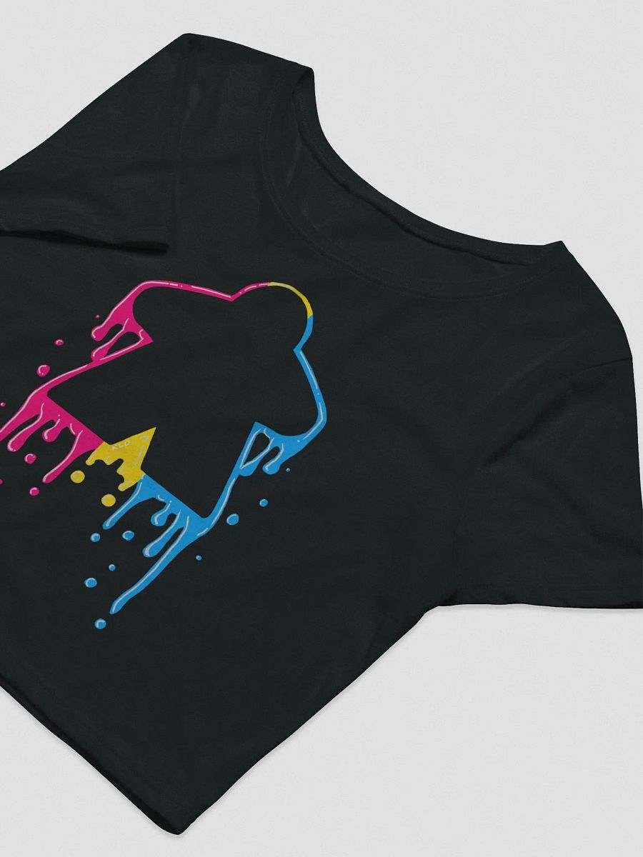 Drippy Pan Pride Meeple Crop Top Shirt product image (3)