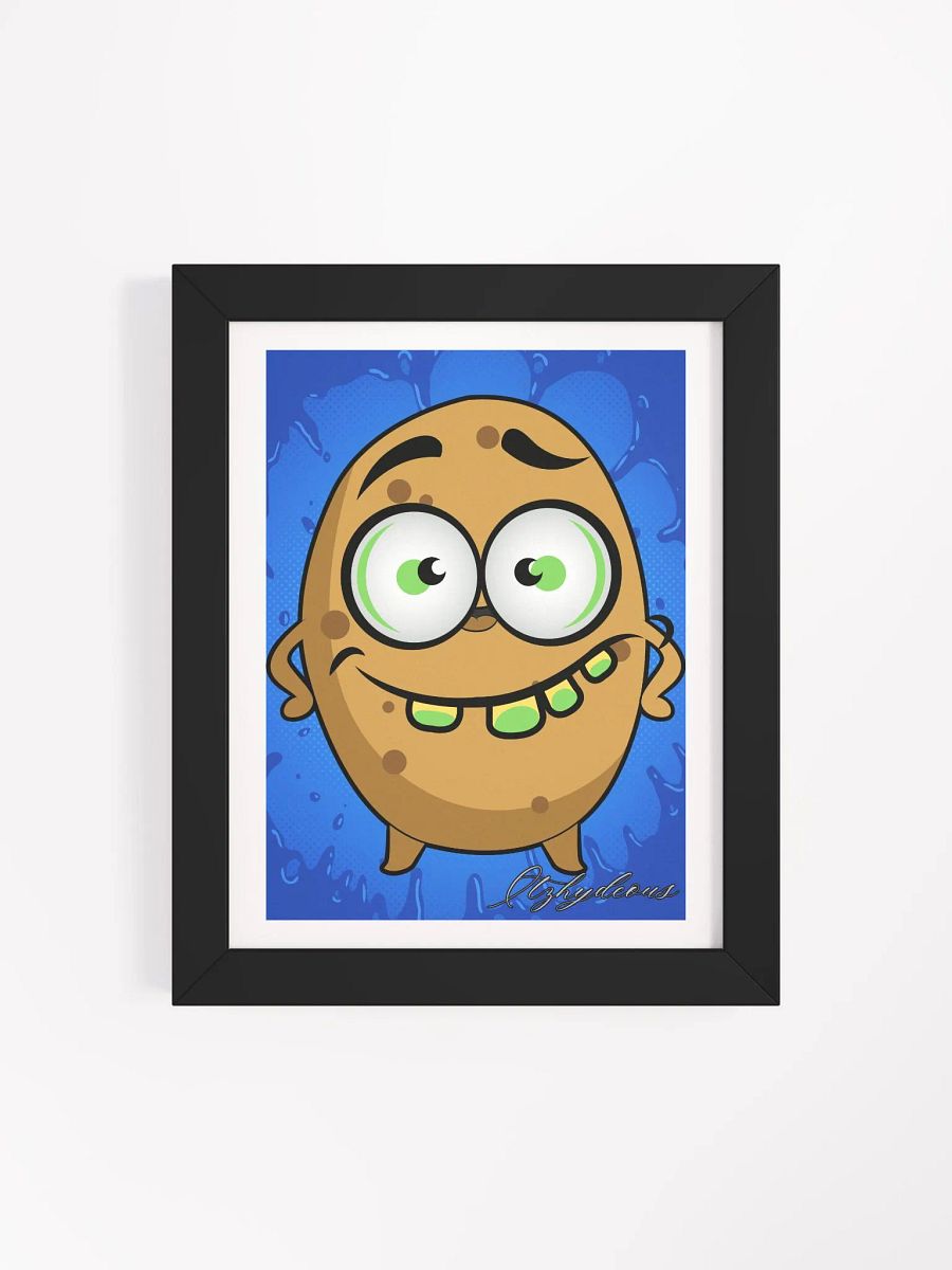 Aqua Spud Delight Framed Poster product image (4)