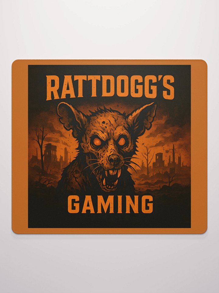 Apocalyptic Rattdogg's Gaming Mouse Pad product image (2)
