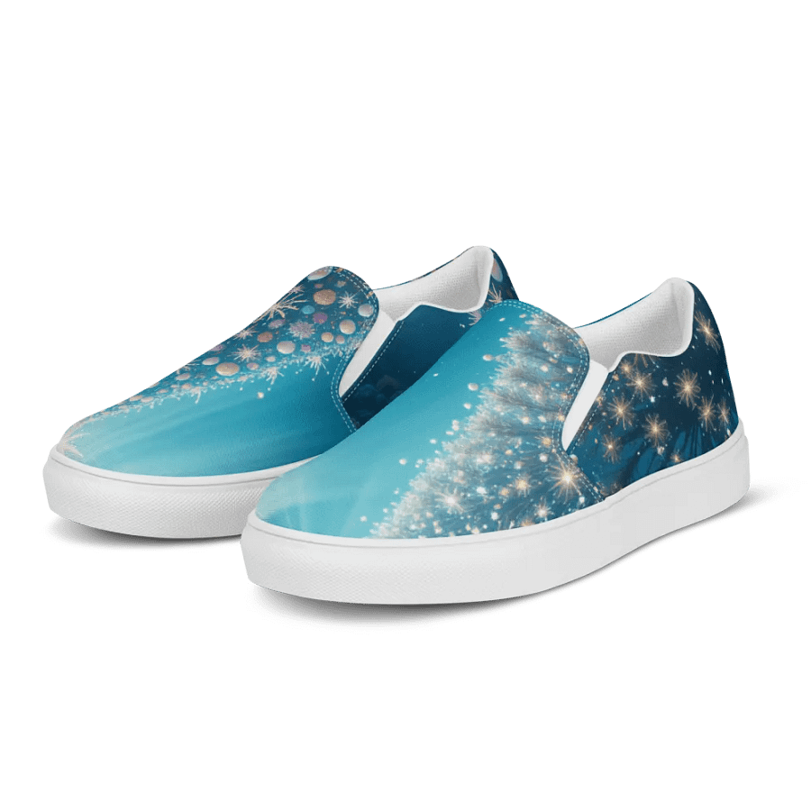 Underwater Christmas Magic Slip-On Shoes product image (3)