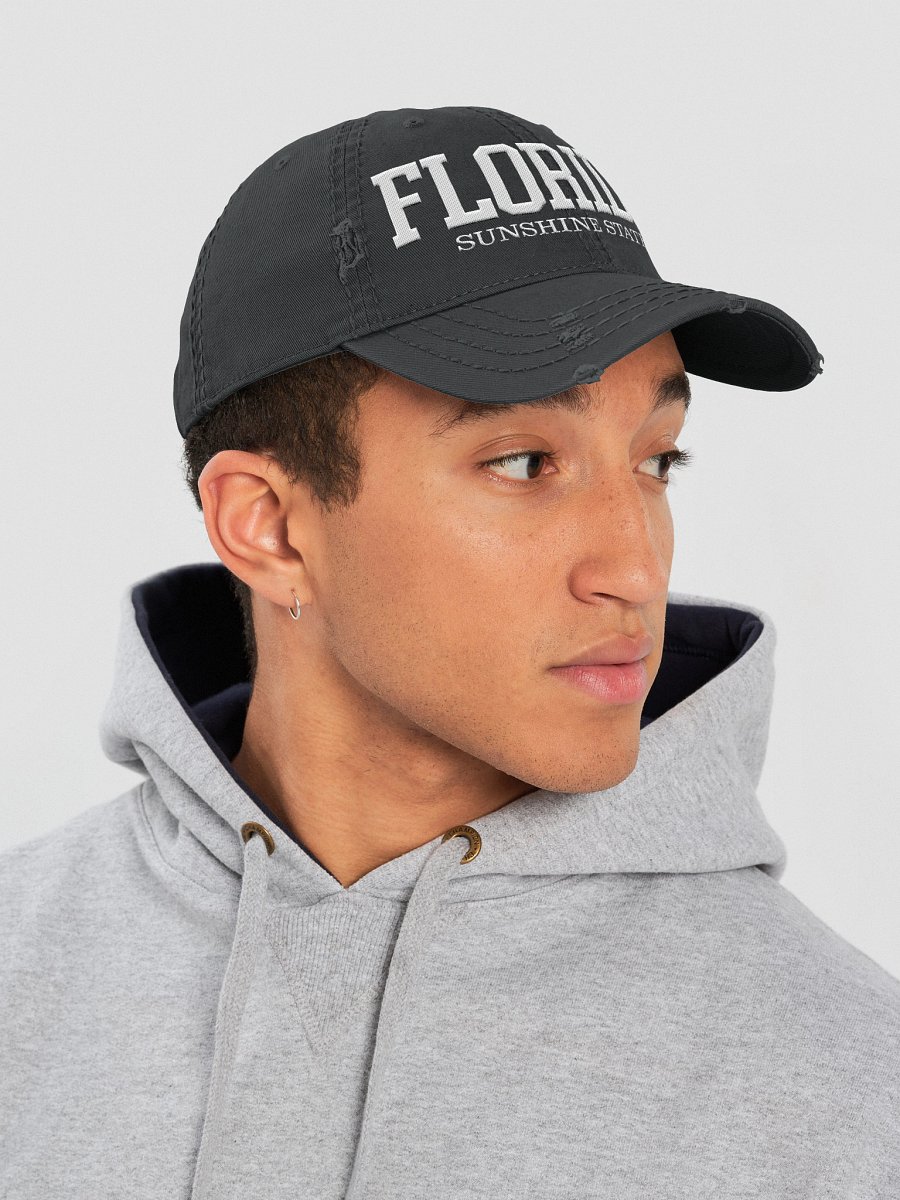 Florida Sunshine State Vintage Distressed Dad Hat product image (27)
