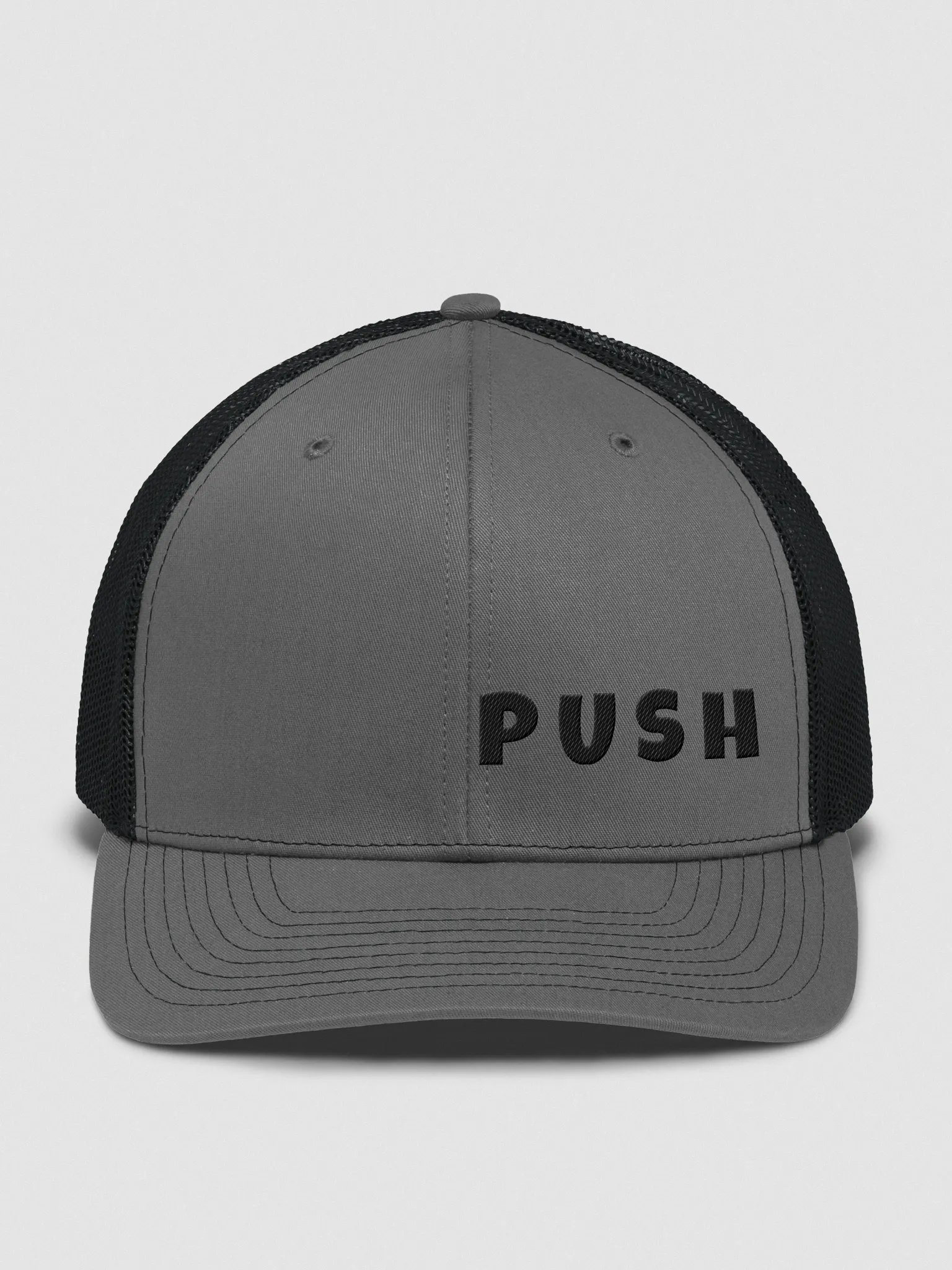 Push Hat Gray and Black Right product image (1)