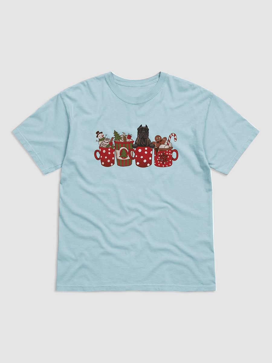 Cute Presa Canario in a Christmas Cup T-Shirt | Funny Christmas Pup in a Cup product image (9)