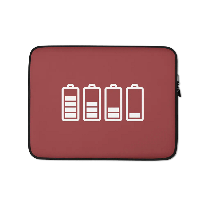 Power Up Pink Laptop Sleeve product image (1)