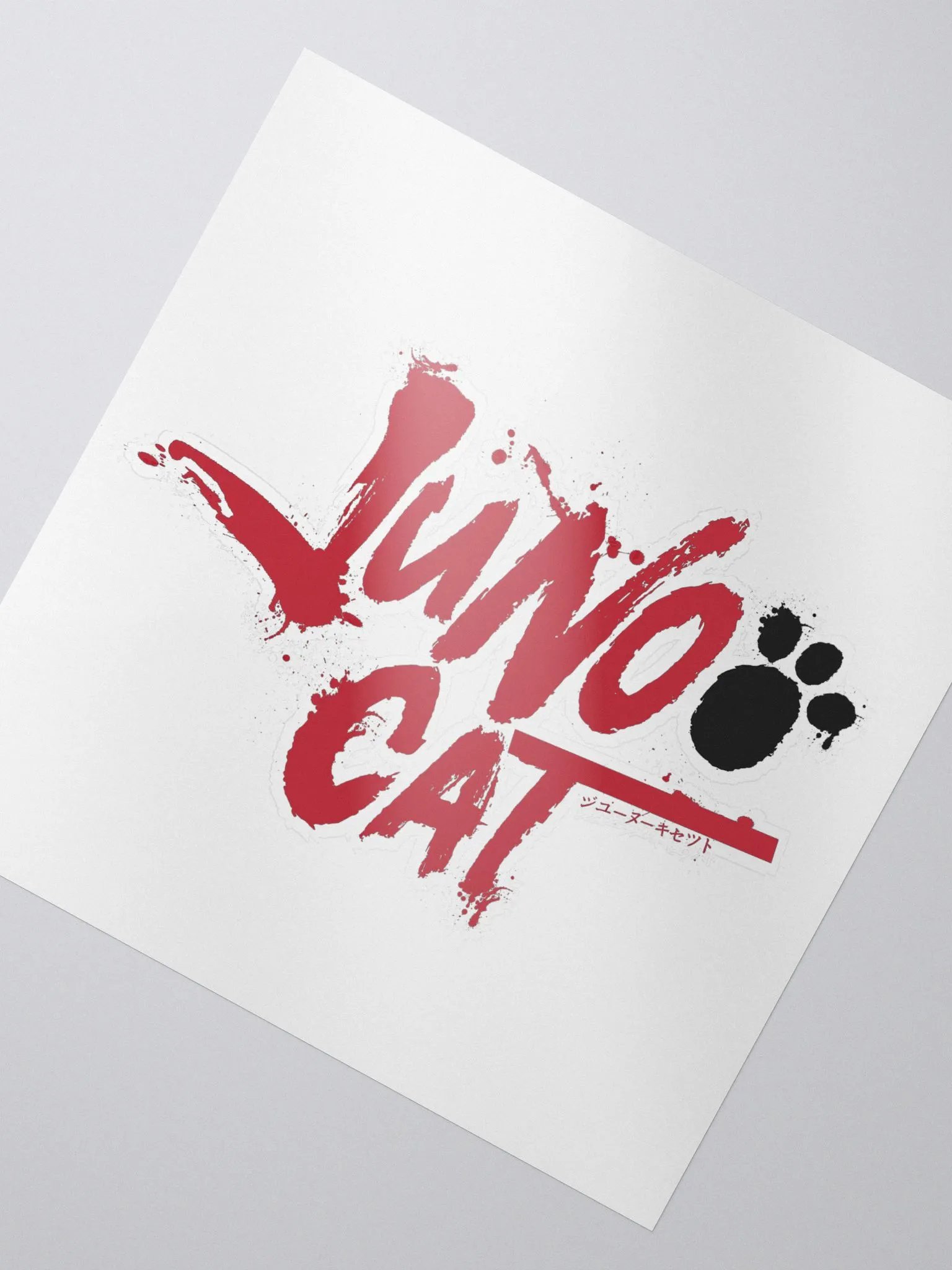 JUNOO CAT STICKER product image (2)