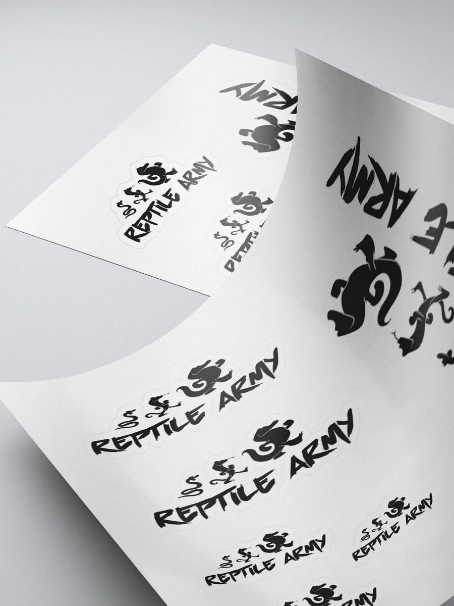 Reptile Army Sticker Sheet product image (4)
