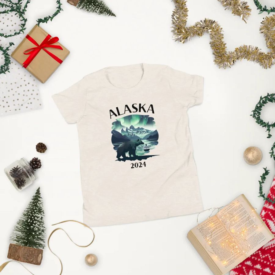 Alaska Wildlife 2024 Teens Light T-Shirt product image (6)