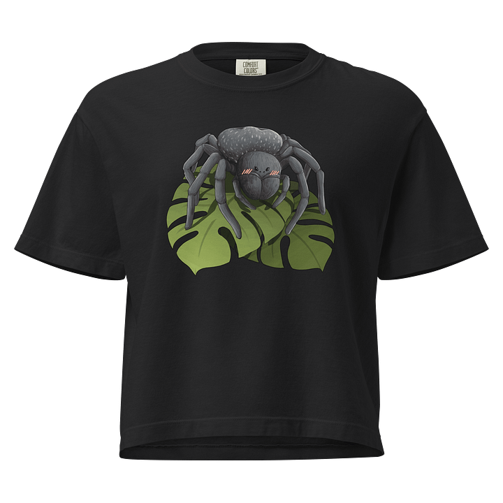 winny velvet spider boxy tee product image (1)