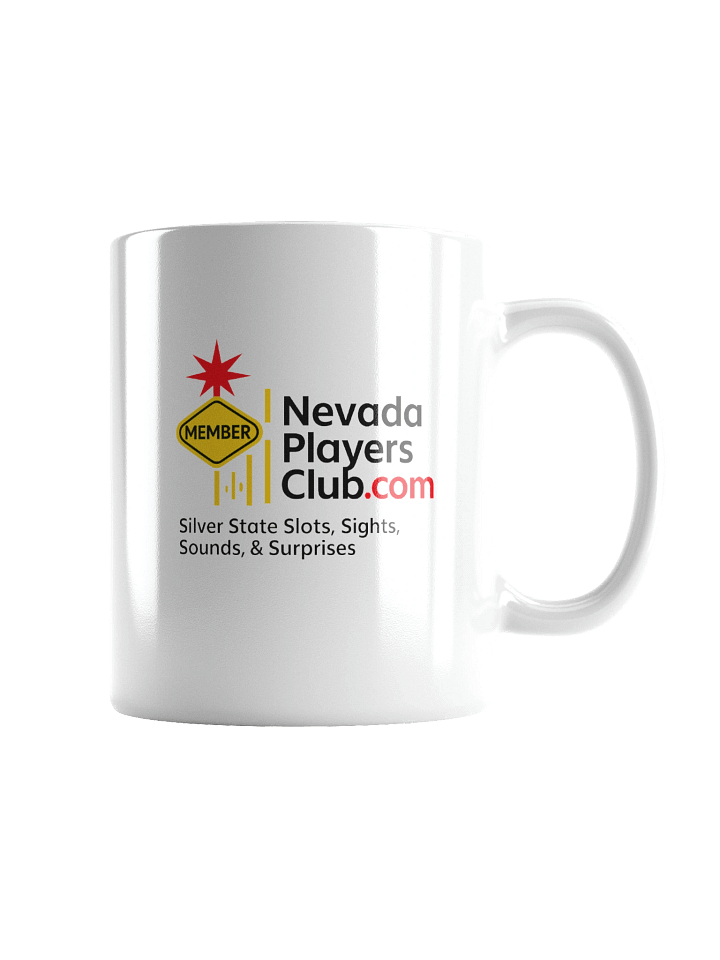 White Nevada Players Club Member Mug product image (5)