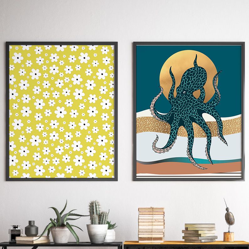 Eclectic Pop Art Gallery Wall Set of 10 DIGITAL Prints product image (7)