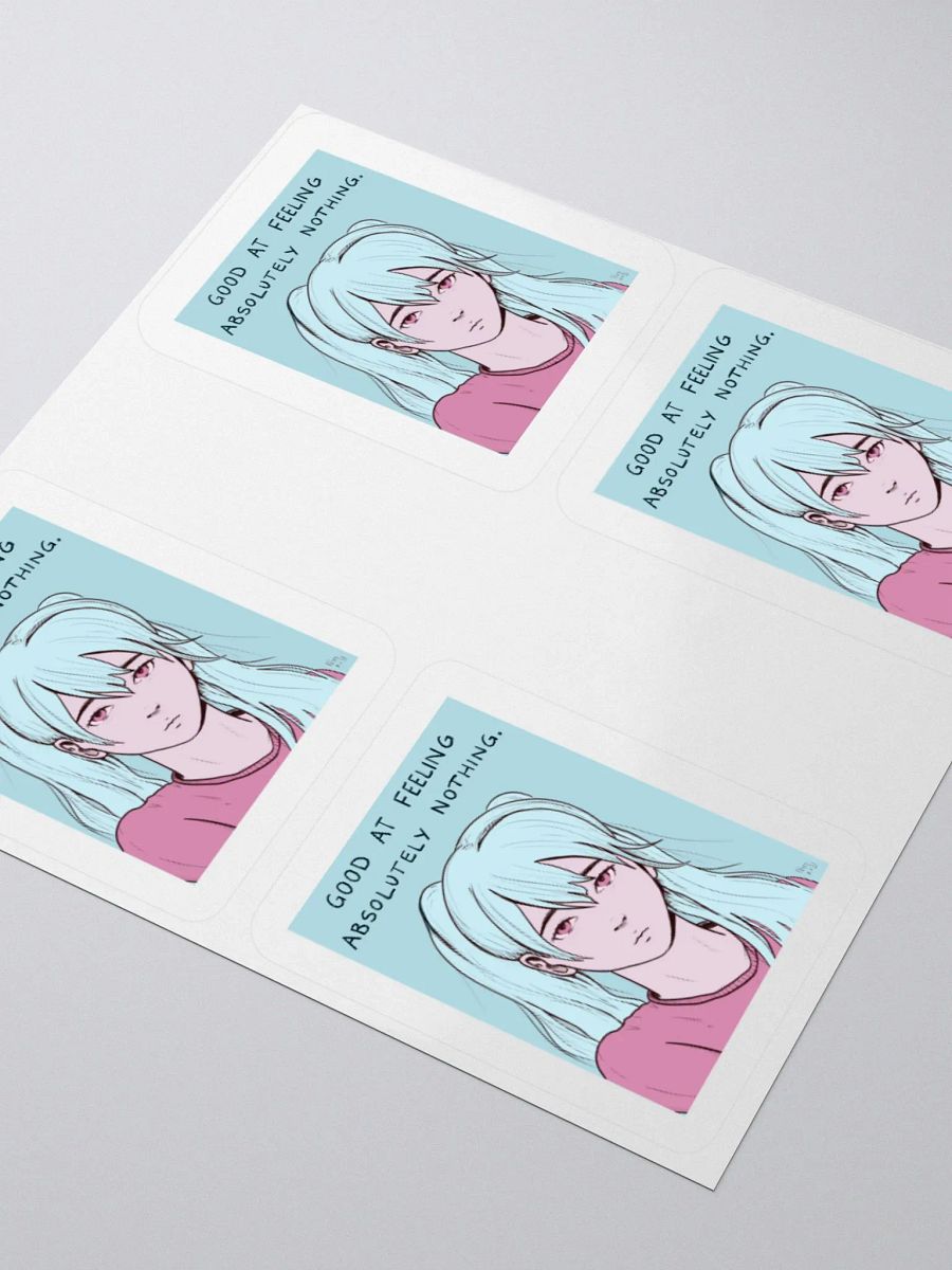good at feeling absolutely nothing sticker product image (3)