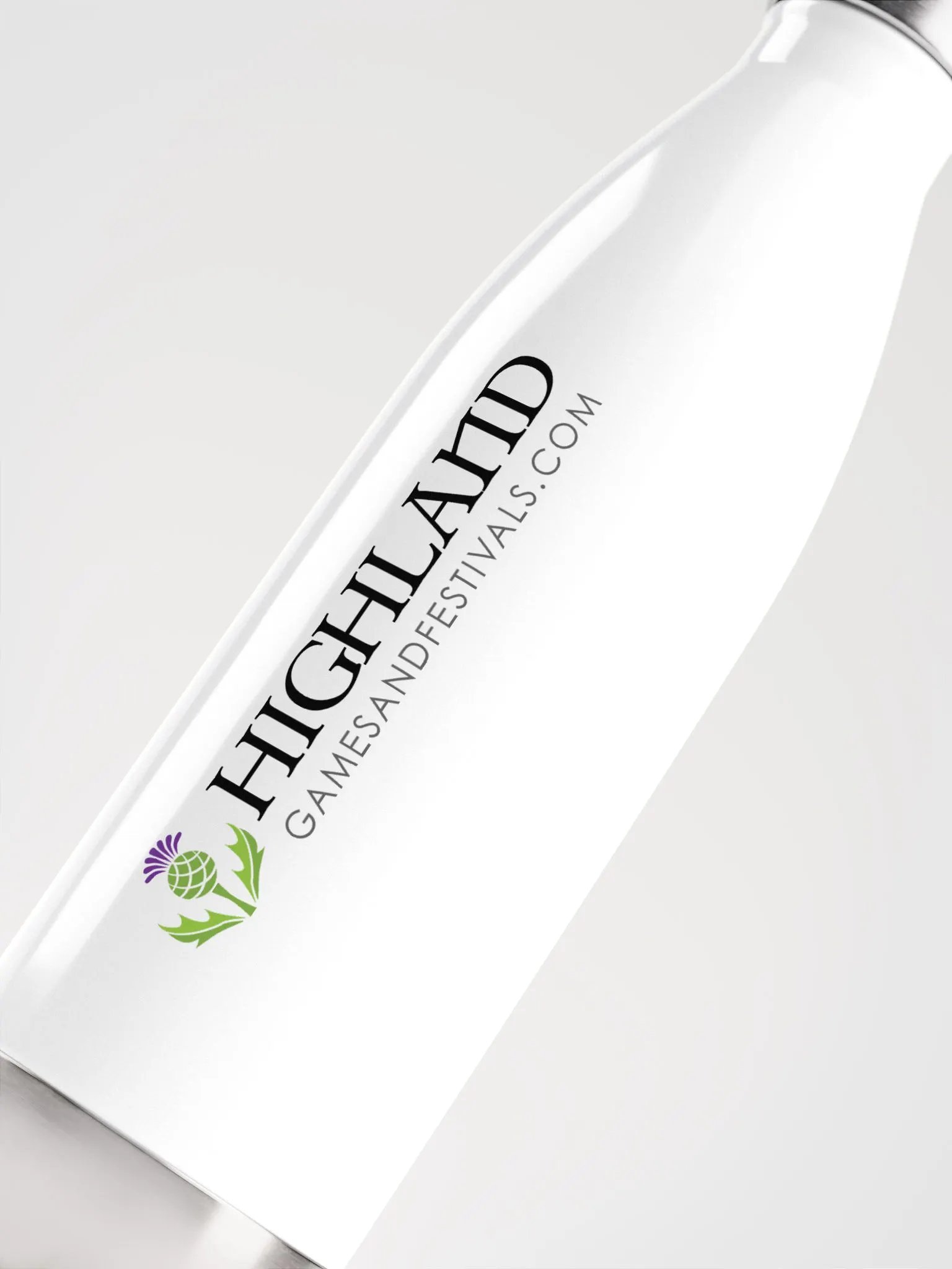 HGAF Logo Stainless Steel Water Bottle product image (5)