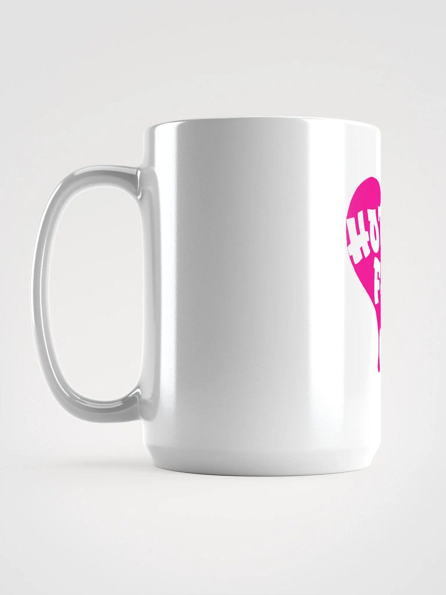 HOT BOX FAM HOT PINK TRANSPARENT LOGO ON COFFEE MUG product image (6)