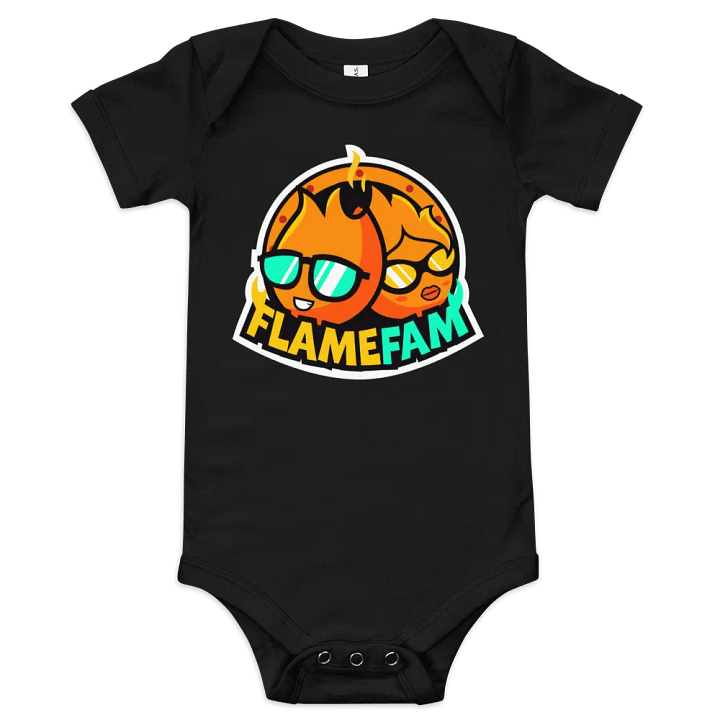 FlameFam Baby Onesie product image (1)