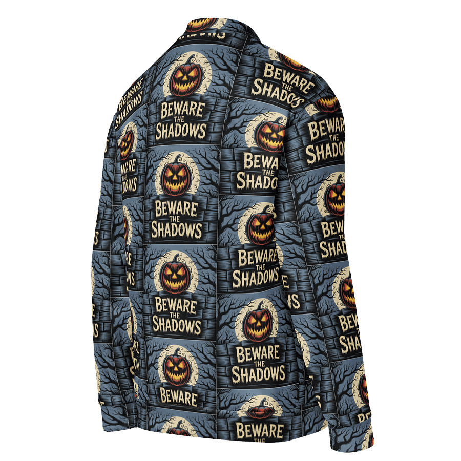 Midnight Veil Designs 'Beware the Shadows' Gothic Bomber Jacket product image (4)