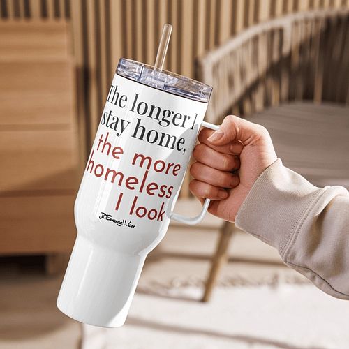 ☕ The Longer I Stay Home, The More Homeless I Look.
Look, we’re not judging—some days, brushing your hair is just not on the ...