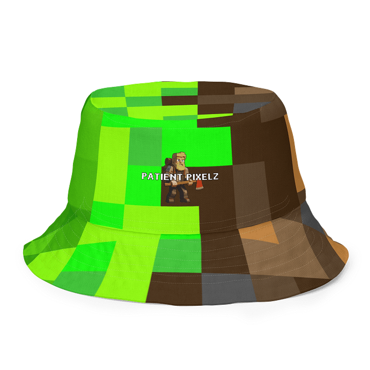 Patient PixelZ Reversible Bucket Hat (PixelZ My Craft & Pixel Embers) product image (2)