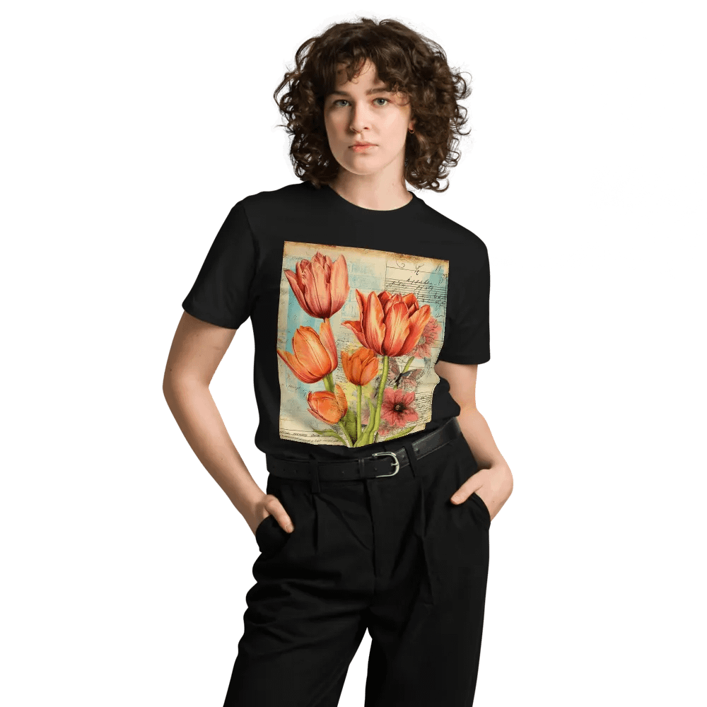 Vintage Tulip Tshirt product image (5)