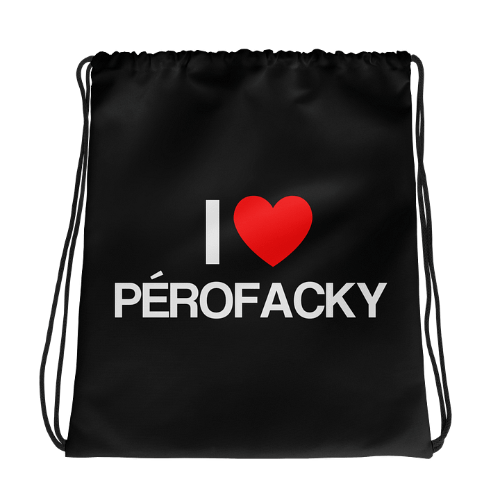 I ♥️ Perofacky backpack product image (1)