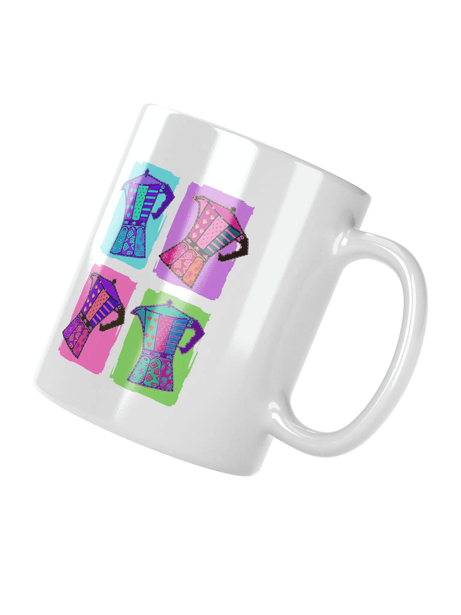 Pop Art Moka Pot Mug product image (5)