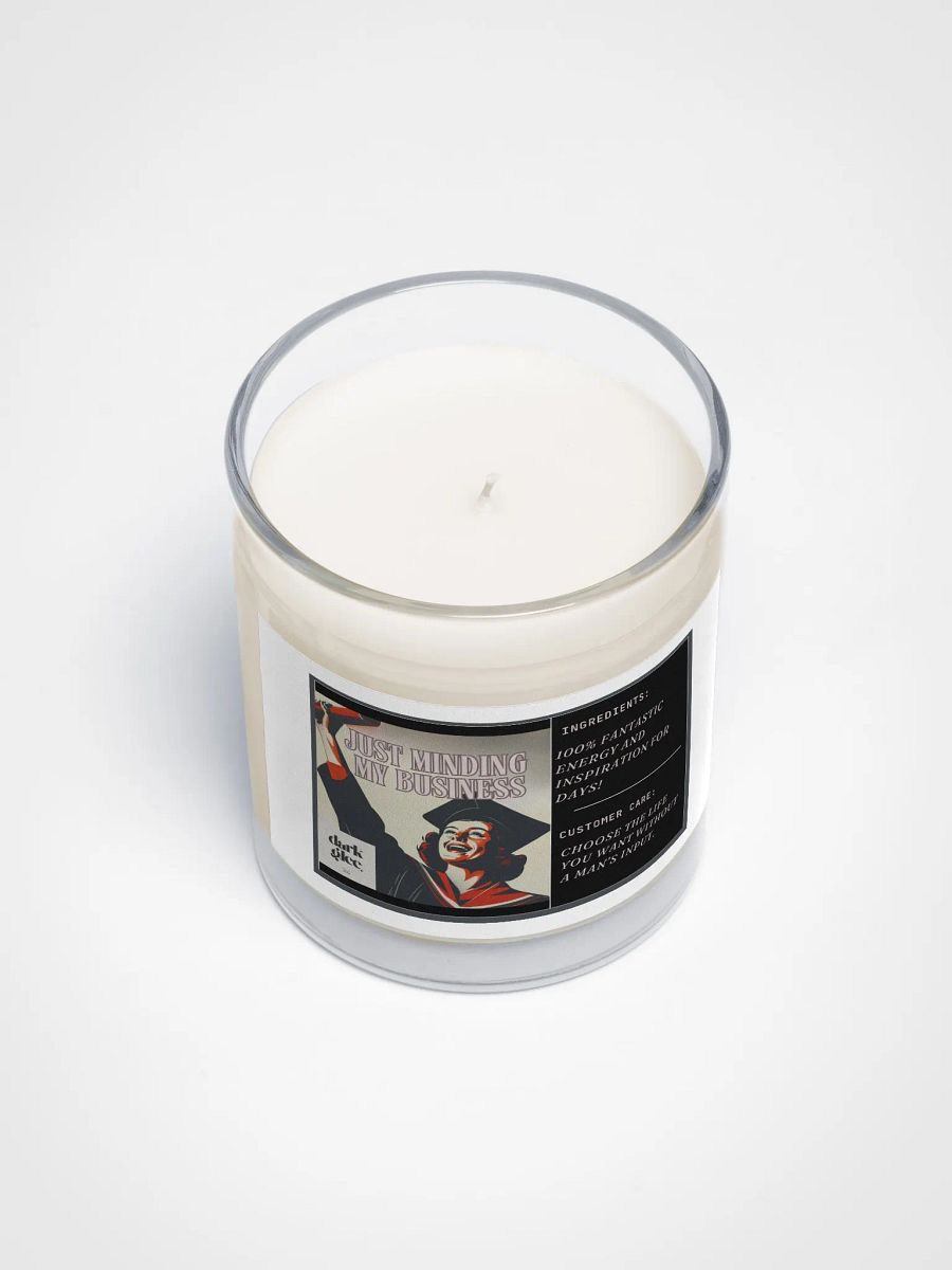 Empowerment Soy Wax Candle: Just Minding My Business product image (3)