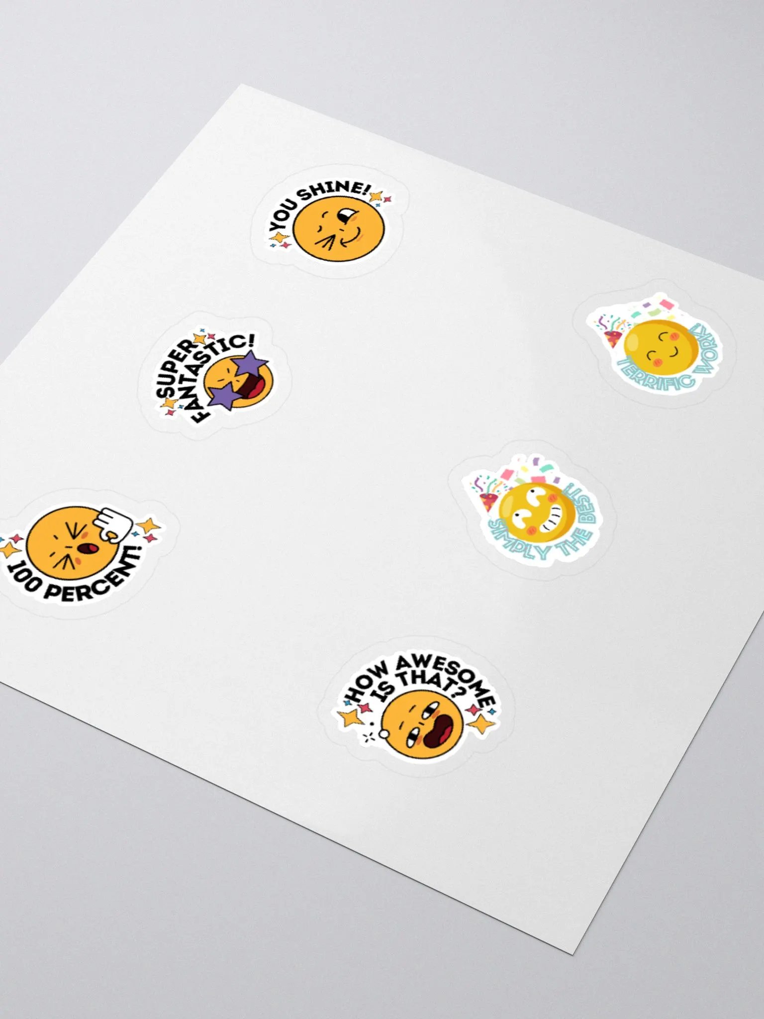 Emoji Affirmation Sticker Pack product image (9)