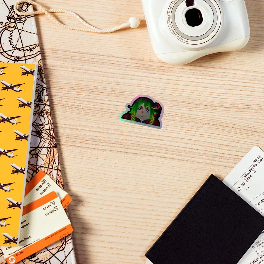 Random User Holographic Sticker product image (5)