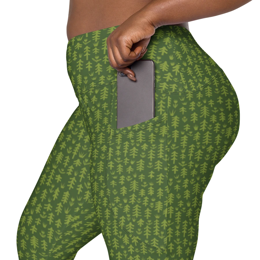 More Trees Please Leggings with Pockets - Green product image (7)