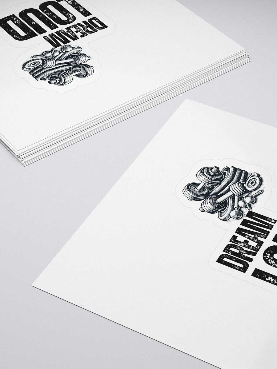 Dream Loud - Weights - Sticker product image (4)