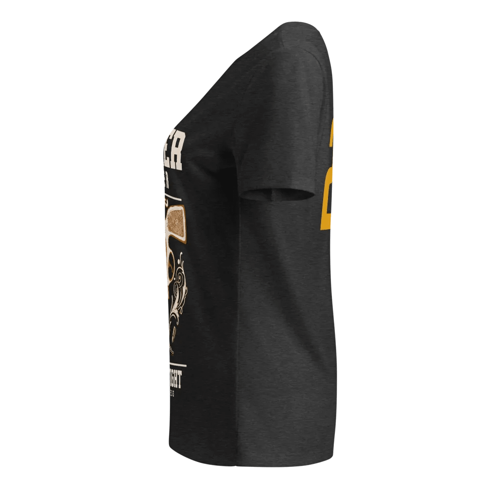 MF in a Gun Fight Women's V-Neck product image (23)