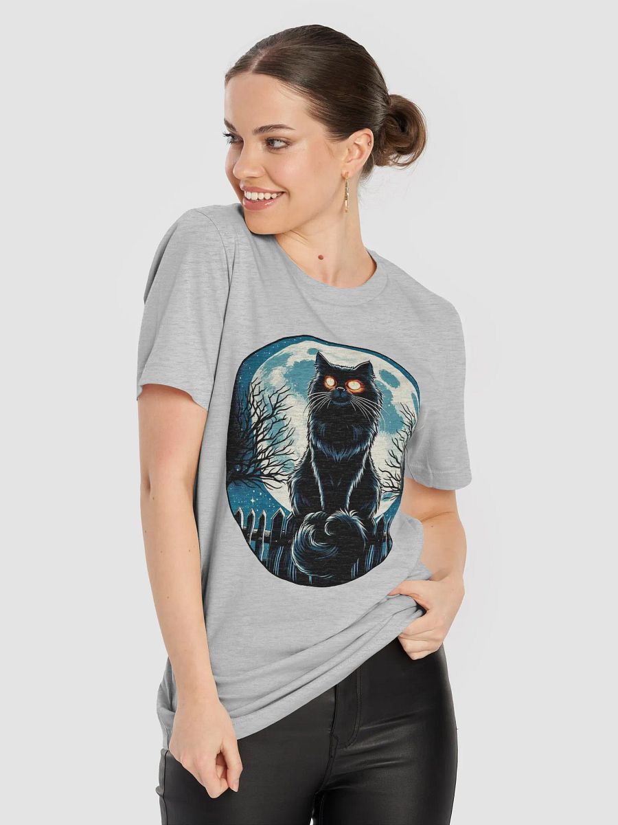 Mystical Moonlight Cat T-Shirt product image (46)