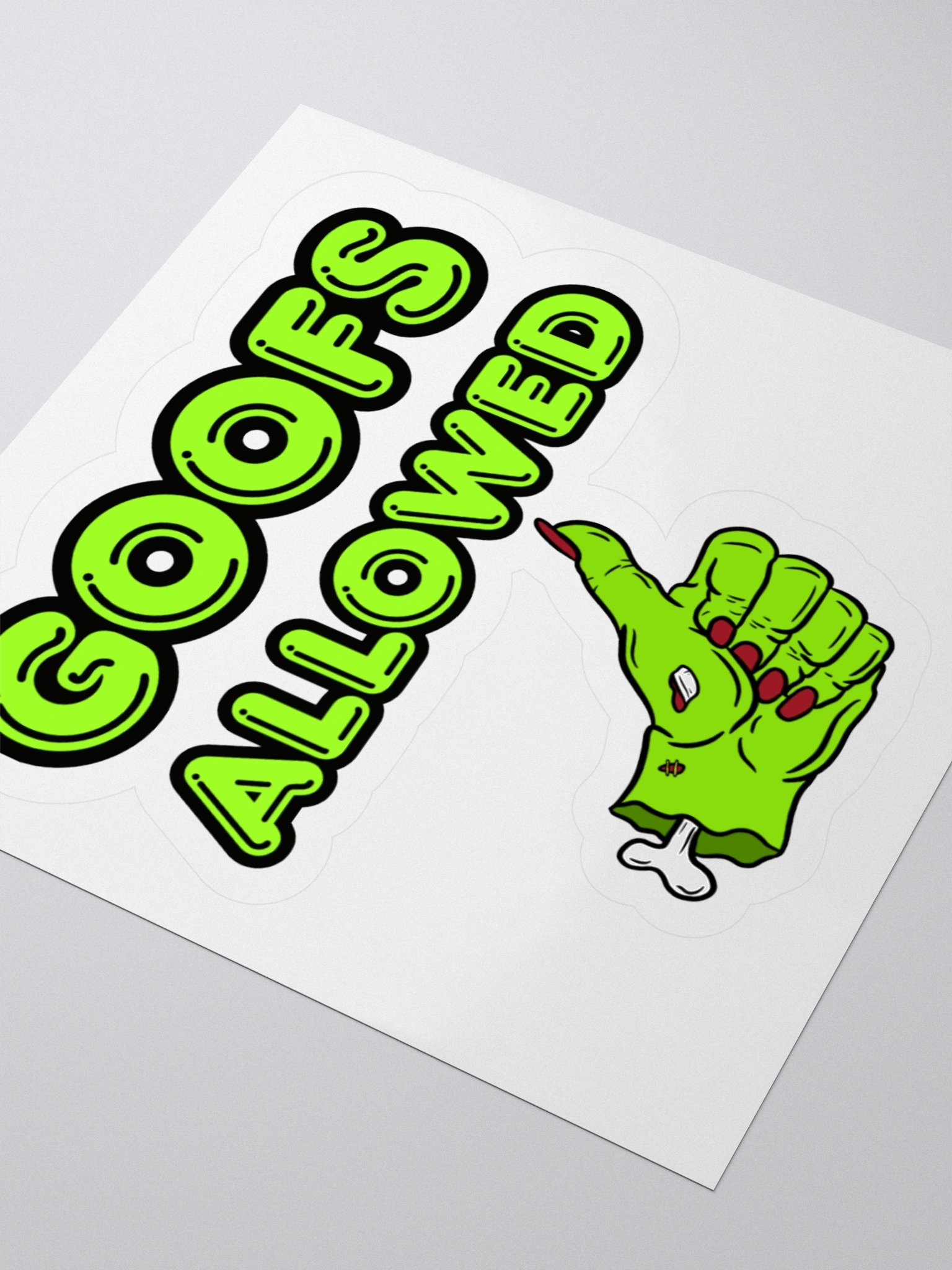 Goofs Allowed Sticker product image (3)