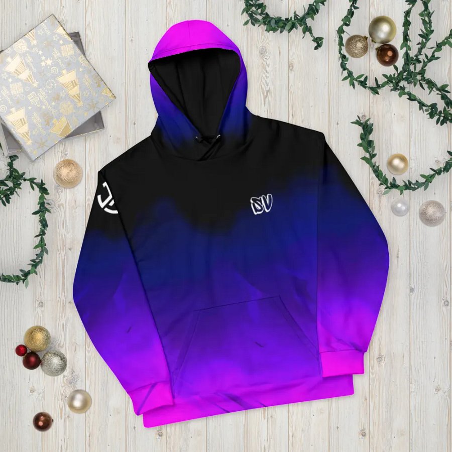 STRAIGHT VIBIN TROLLDAMORT TOJI WORM JJK NEON COLOR FADE HOODIE product image (10)