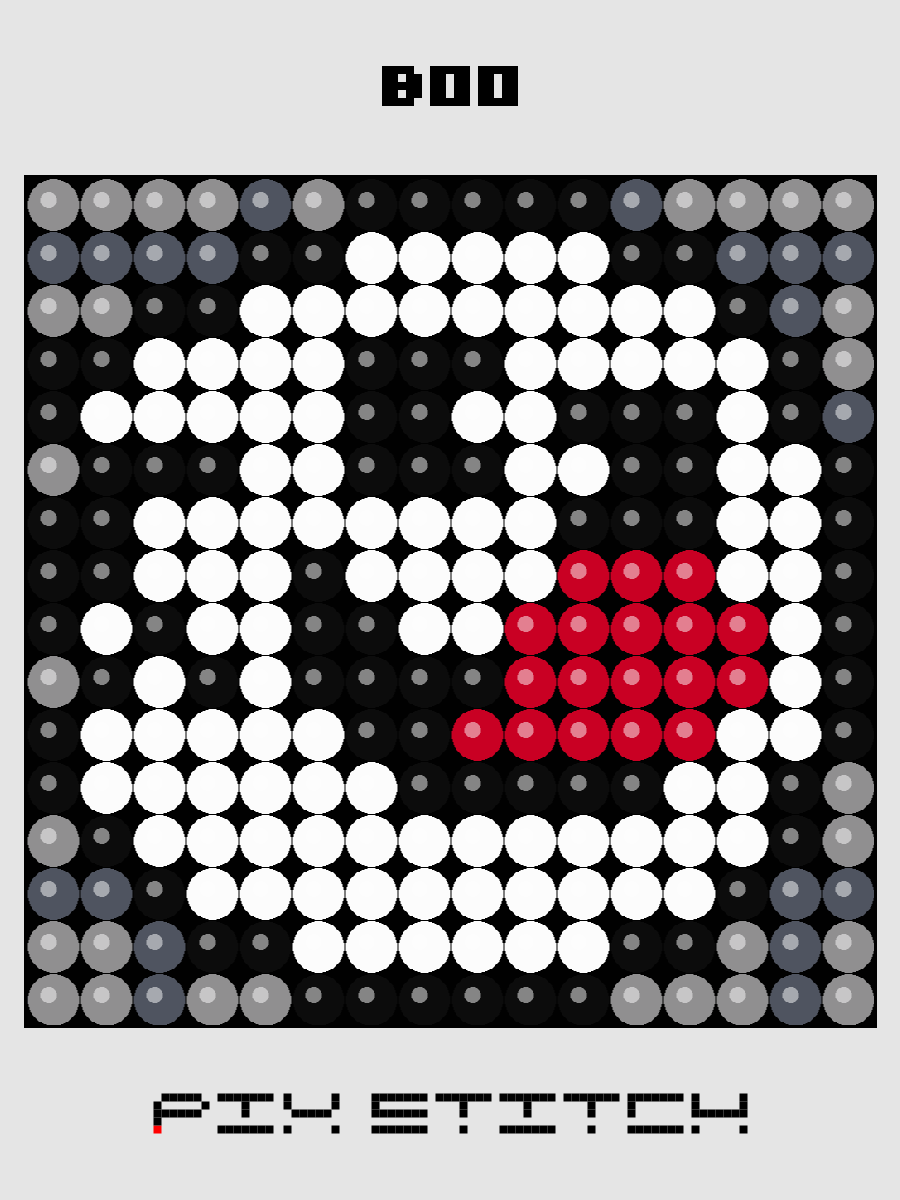 Boo Pixel Art product image (1)